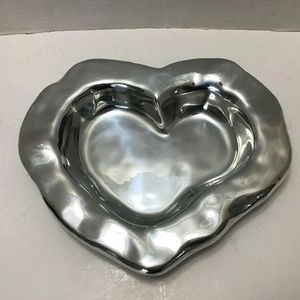 BEATRIZ BALL VENTO HEART ALUMINUM ALLOY DISH LARGE TRINKET DISH